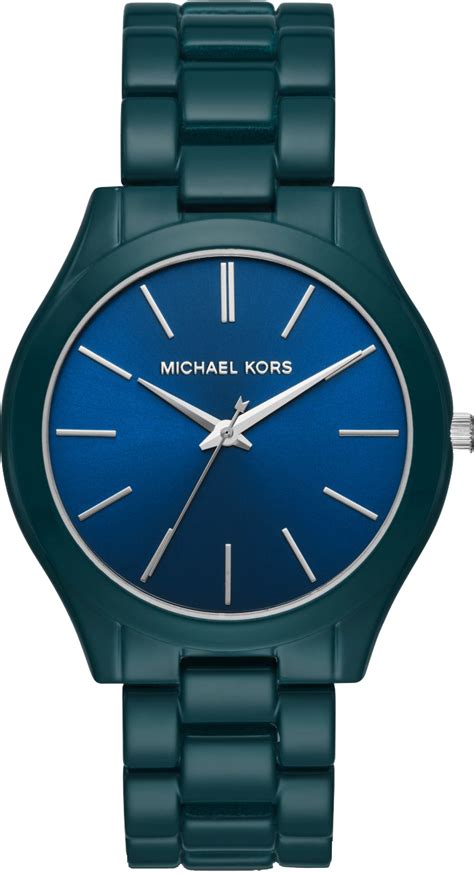 michael kors teal watch.